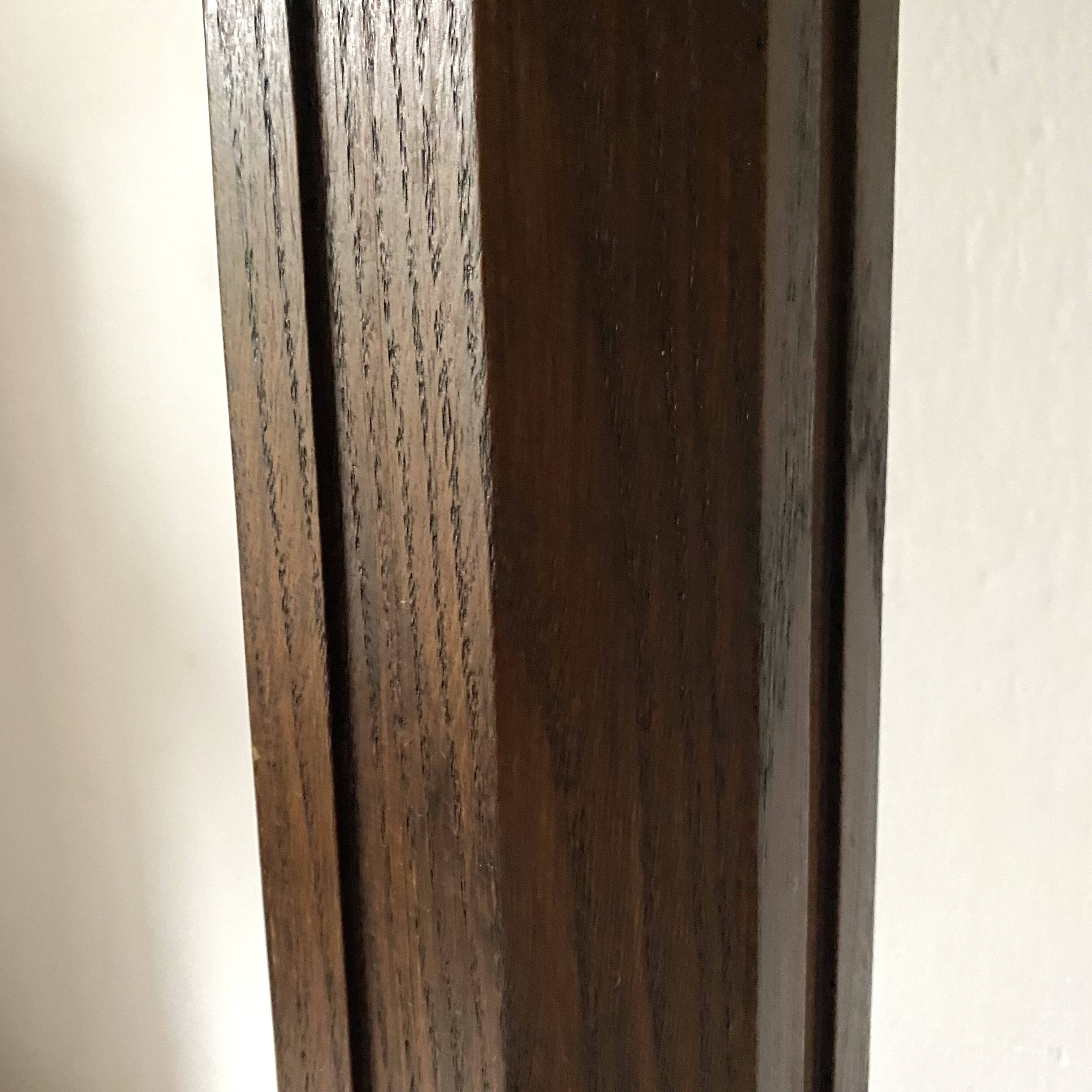 Rustic wooden column