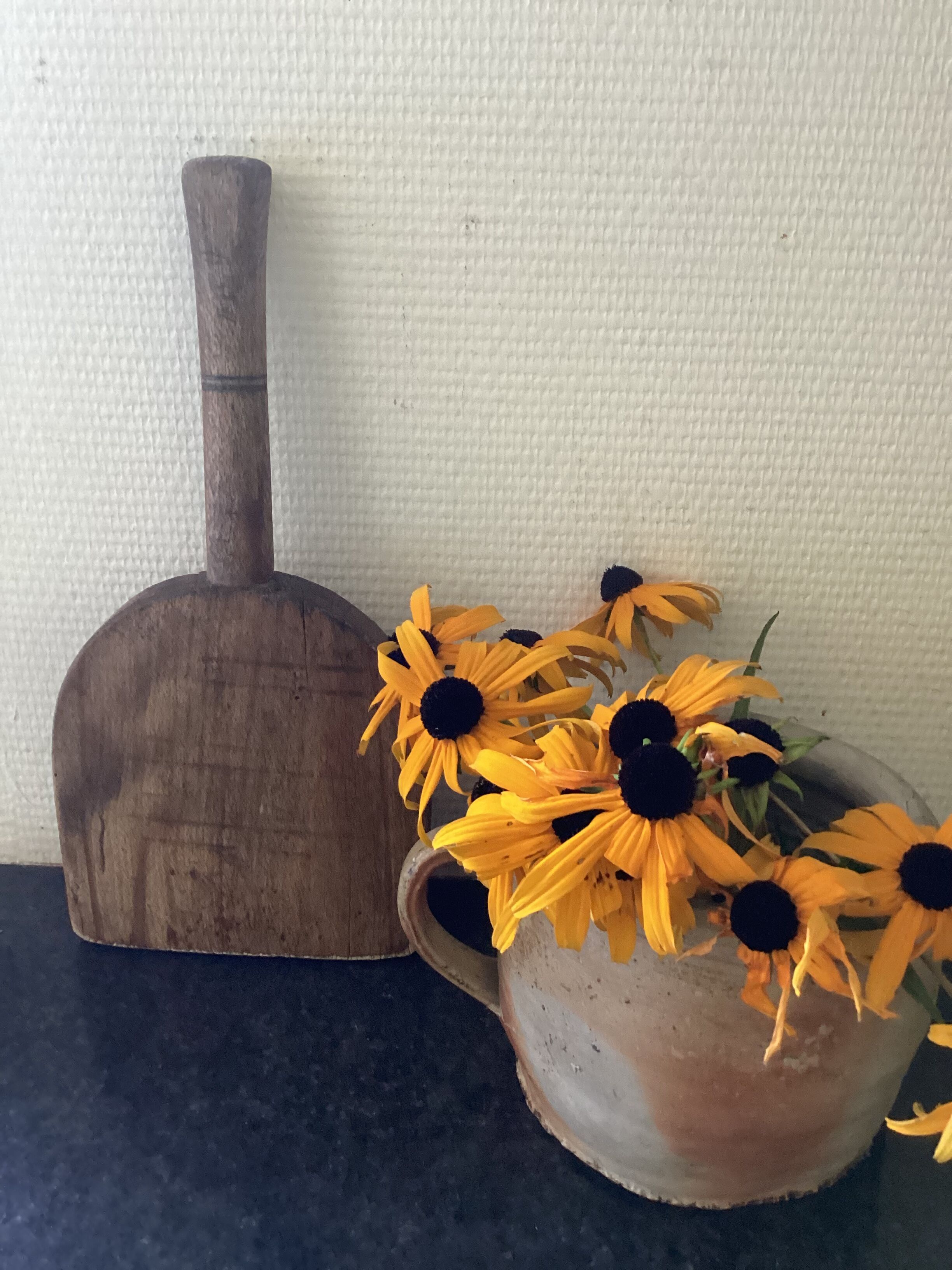 Old wooden clothes beater