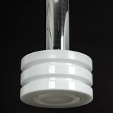 Opal glass pendant lamp by Limburg, Germany, 1960s