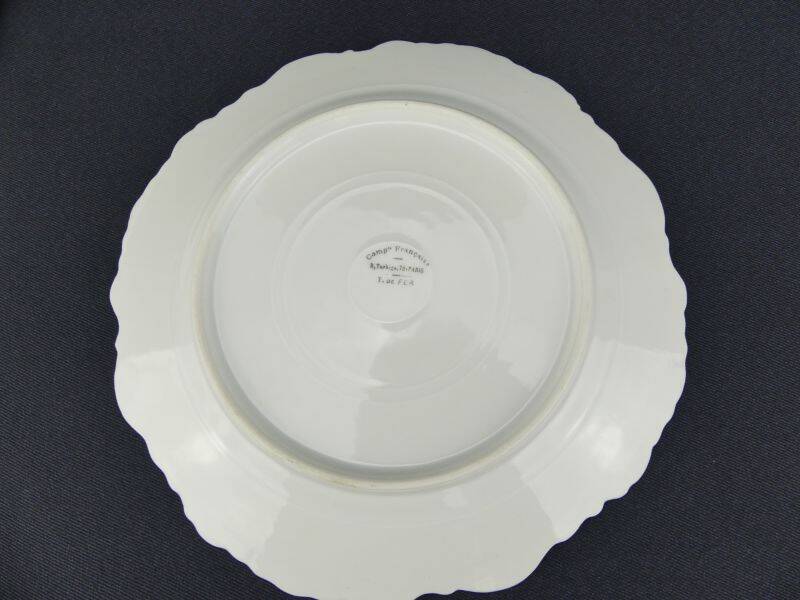 Franco-British company, dessert service in ironstone.