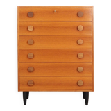 Commode danoise en teck, années 1960