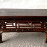 Table basse en bambou