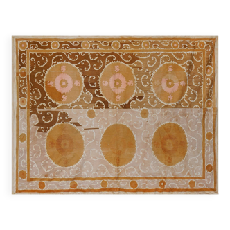 Hand-knotted rug, vintage Turkish rug 260x330 cm