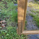 Large gilded mirror from the Louis XIV period