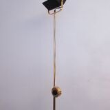 Brass floor lamp Fratelli Martini 1980s