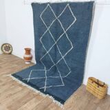 Tapis berbère en laine fait main