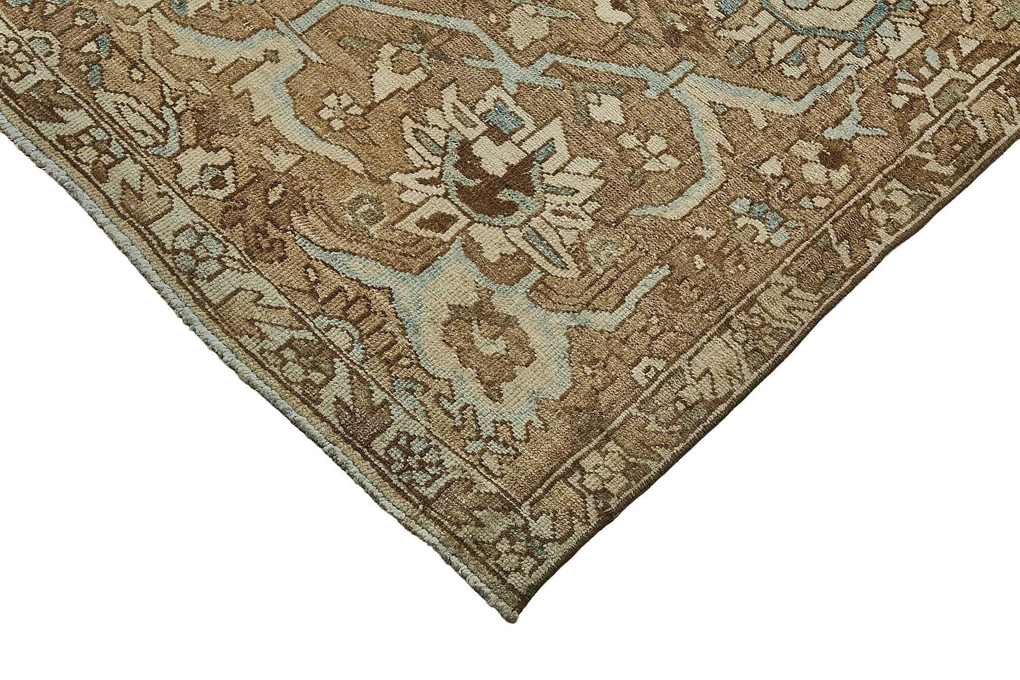 Tapis vintage unique fait à la main 305 cm x 487 cm
