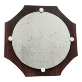 Rosewood 60s wall mirror