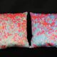 Set of "Carmen" velvet cushions