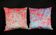 Set of "Carmen" velvet cushions