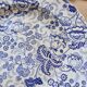 Antique plate Jules Vieillard Bordeaux – Opaque blue and white porcelain