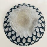 Cache-pot or planter in cement - tripod, brutalist - 1950