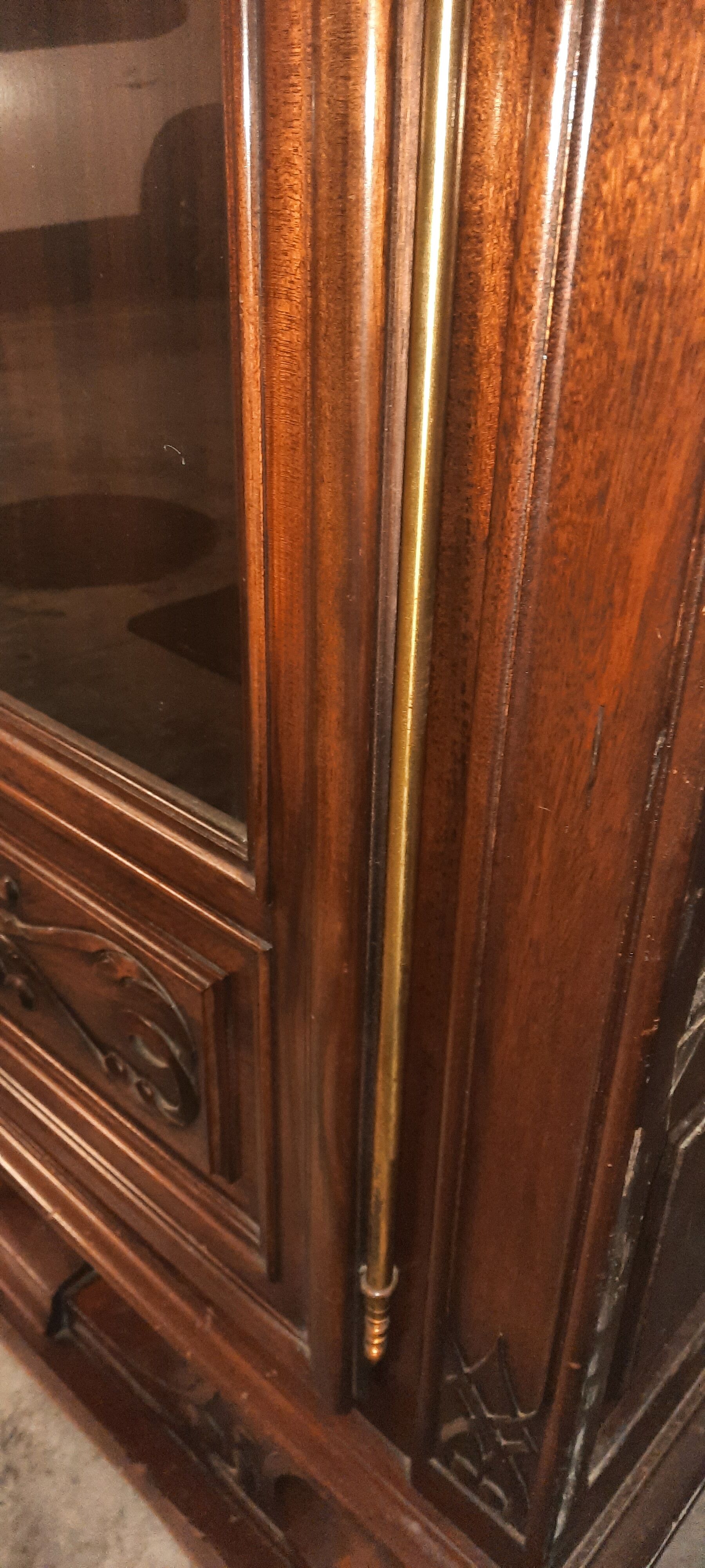 Art Deco showcase furniture