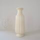 Vase Art Déco en Céramique sur Pied Bo Fajans Ewald Dahlskog, Suède, 1940s