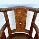 Hand stabbed teak armchair