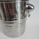 Seau à champagne vintage made in France en inox