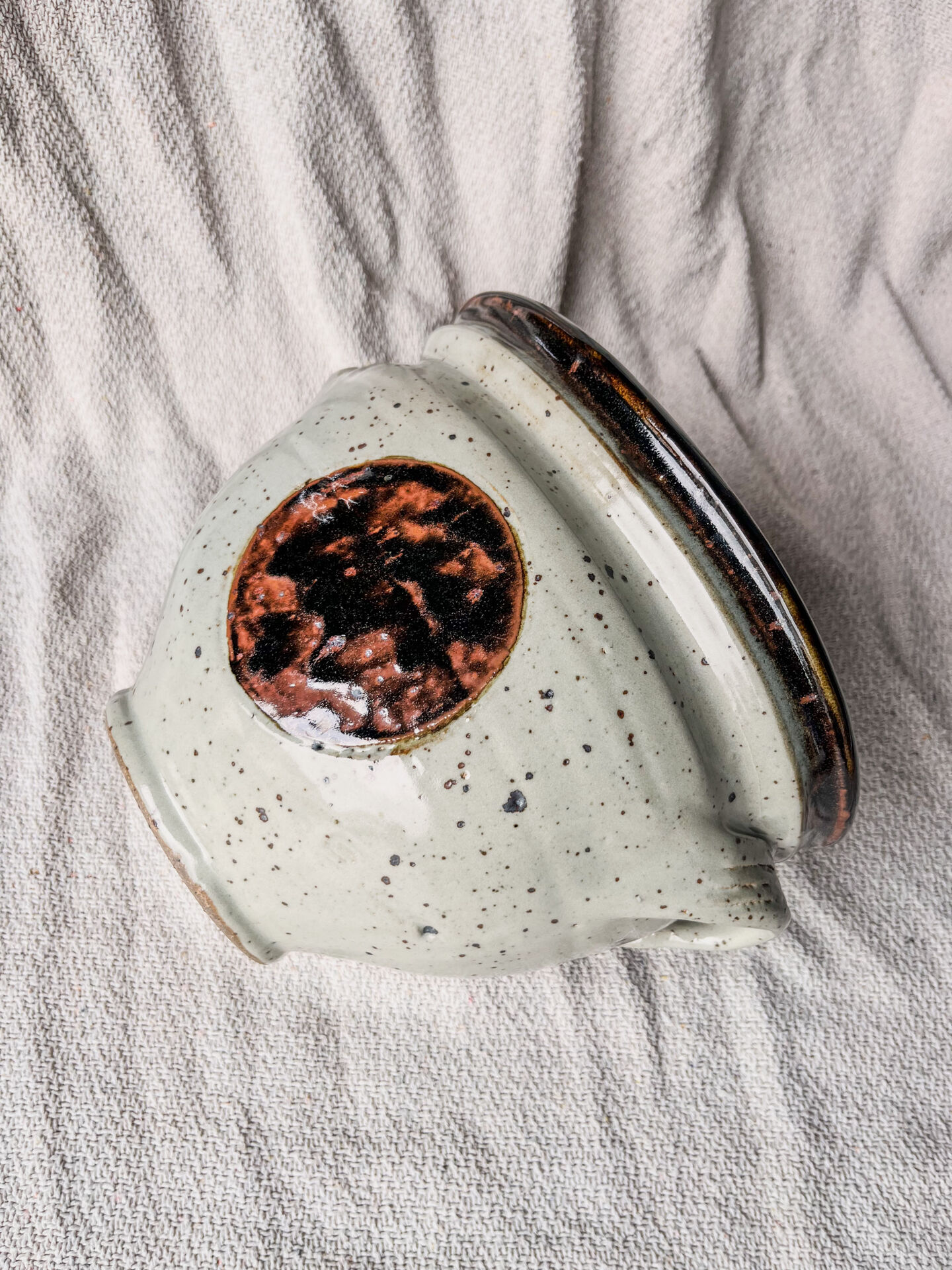 Large Pyrite Stoneware Soup Tureen
