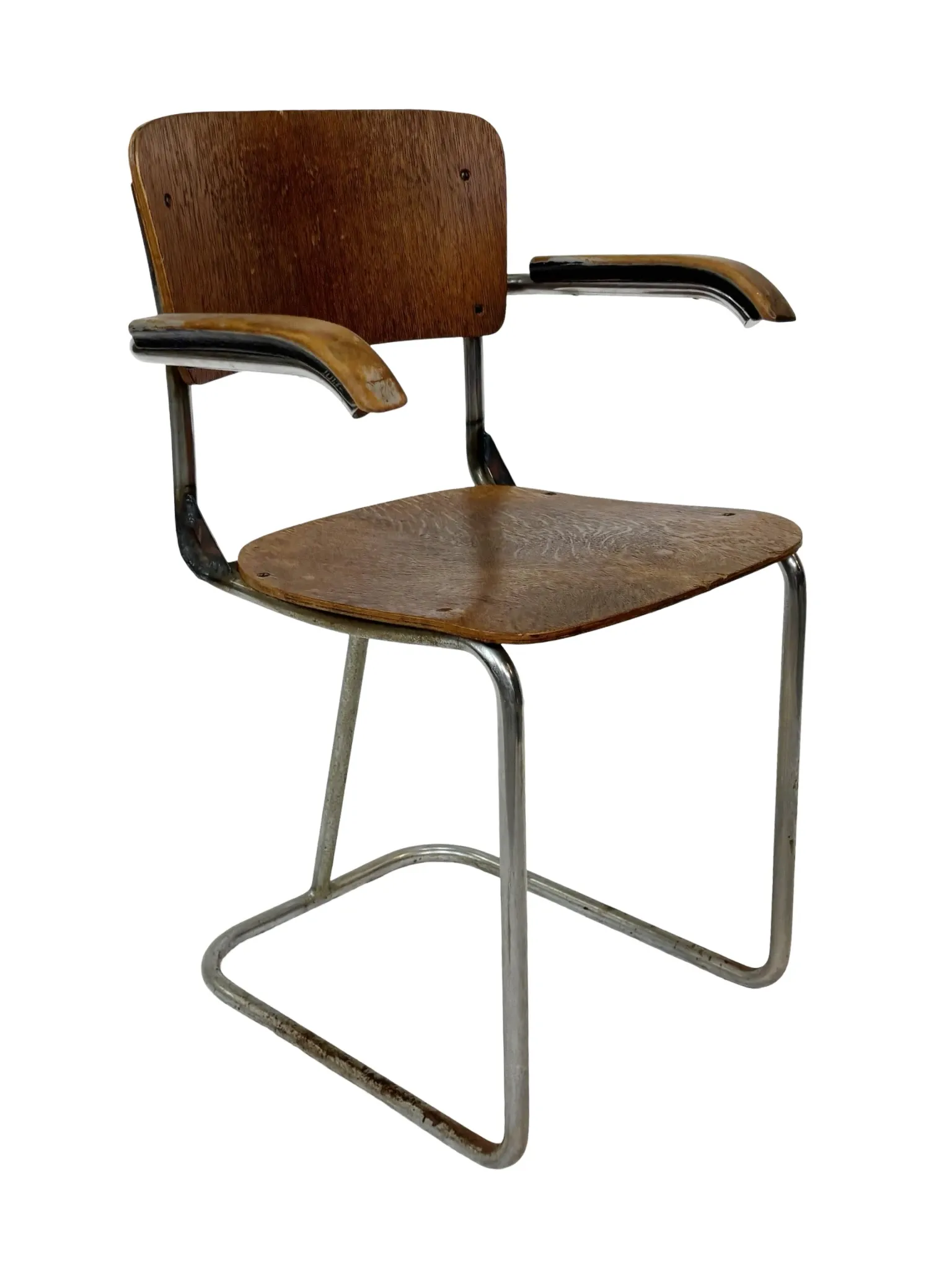 Vintage Plywood bauhaus style dining chair desk chair 50's Design