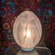 Glass egg lamp
