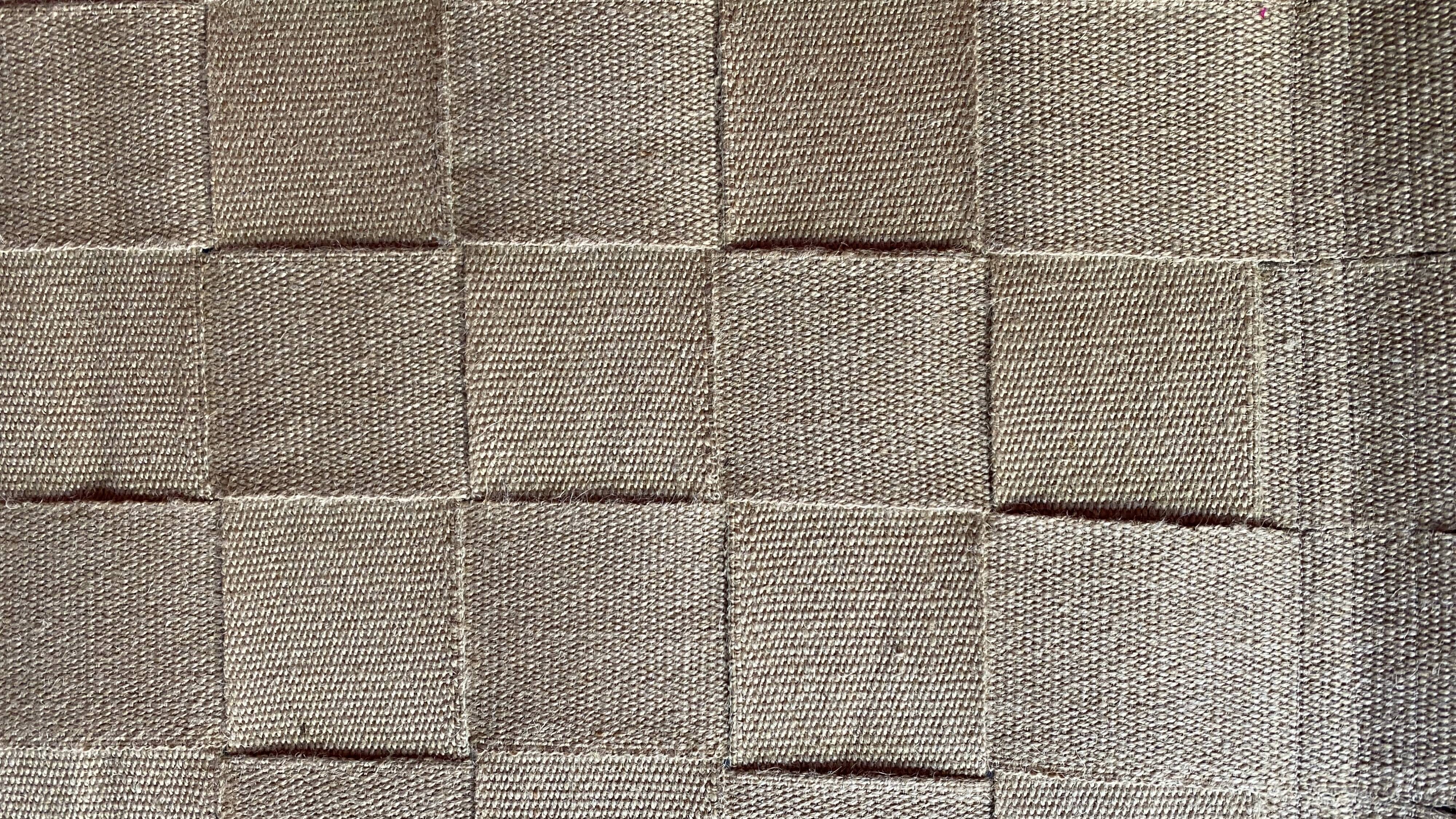 Army camp bed - daybed - jute braiding