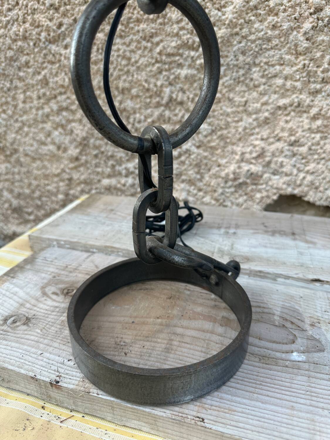 Brutalist lamp