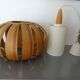 Vintage Scandinavian style suspension chandelier from the 60s/70s
