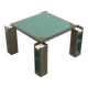 Game table by Pierluigi Molinari for Pozzi, Italy, 1970