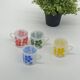 Set of 4 coffee cups, arcopal