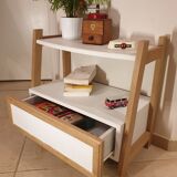 Solid oak extra storage