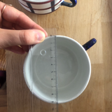 Set 8 plates and 3 cups HBCM Montereau Béarn