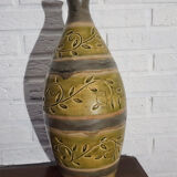 Ceramic bottle shaped vase