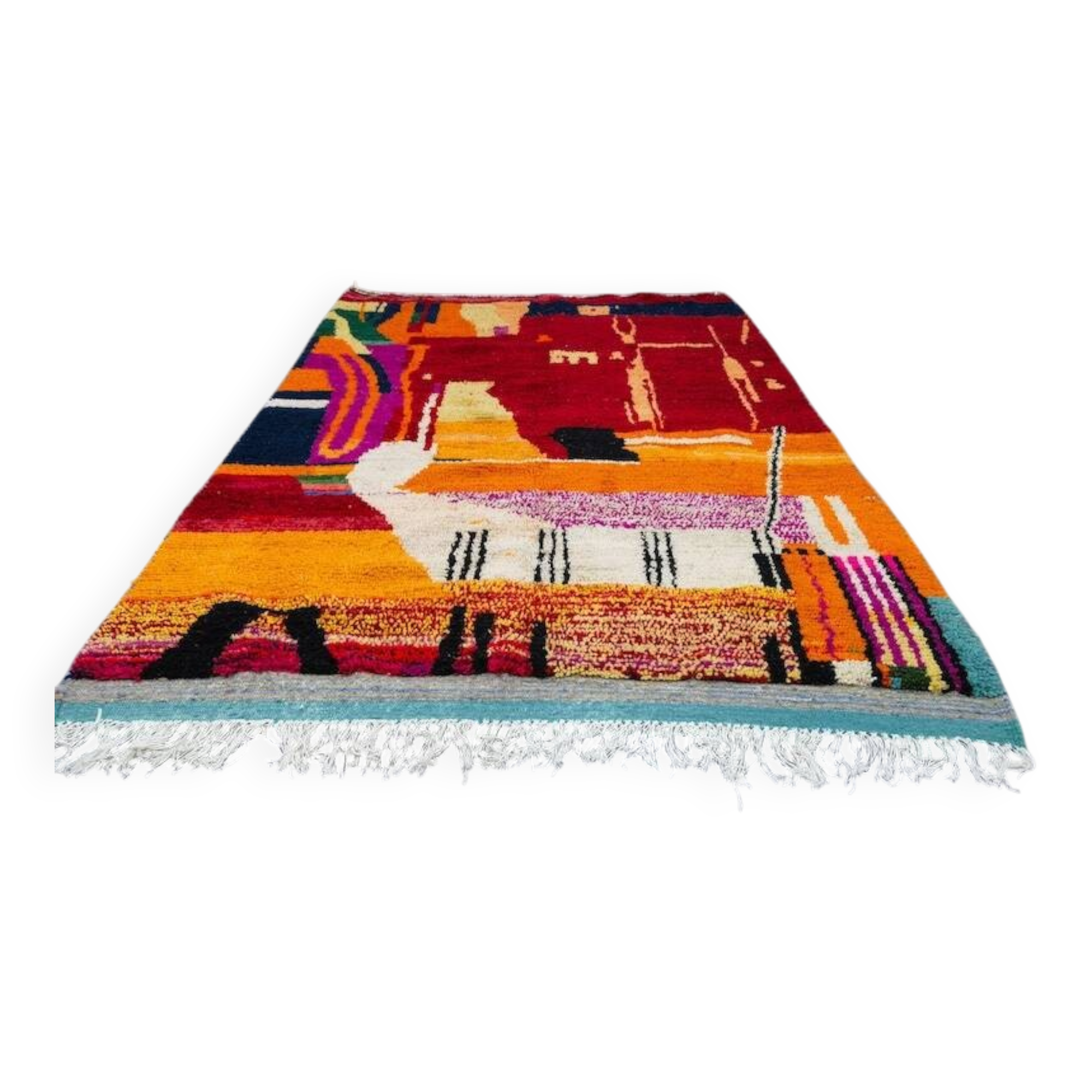 Incredible Moroccan Orange Rug 150/250cm