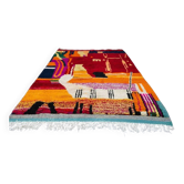 Tapis marocain orange
