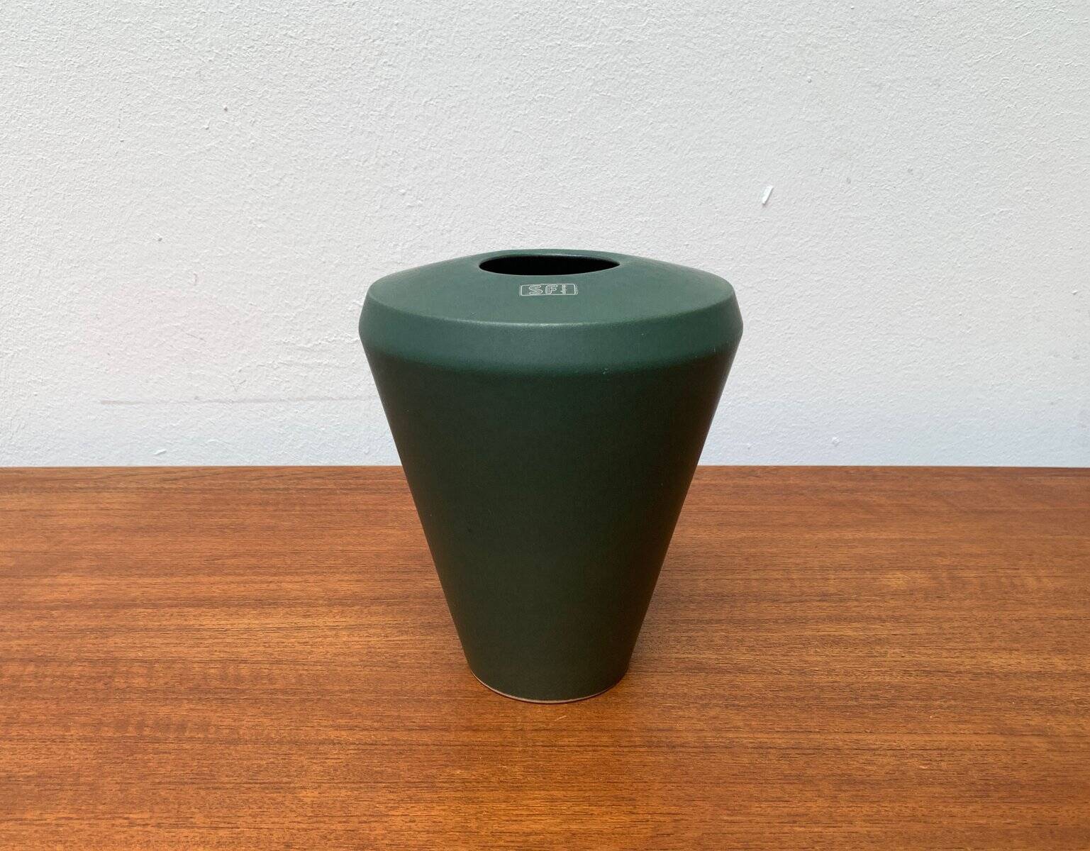 Vintage minimalist ceramic vase by SF Design