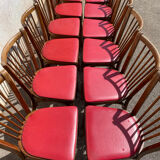 Set of 12 chairs baumann 153
