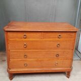 Directory style chest of drawers