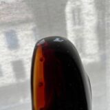 red and yellow Murano pocket vase