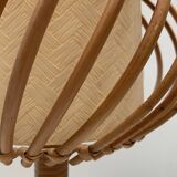 Rattan table lamp