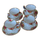 Lot de 4 tasses à café