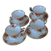 Lot de 4 tasses à café