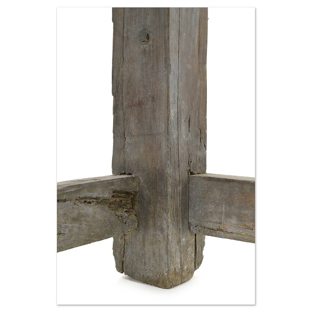 Solid wood work table (66 x 91 x 60cm)