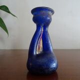 Vase Scavo Seguso Vetri d'Arte Murano iridescent glass 1950
