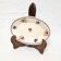 Digoin Sarreguemines Fleurettes model dish