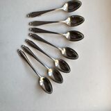 Set of 7 mocha spoons