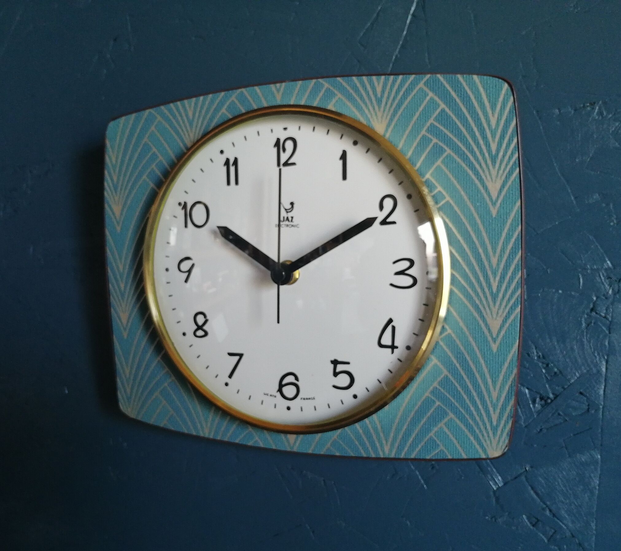 Vintage clock, "Jaz" wall clock