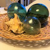 Vintage rattan basket