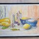 Aquarelle nature morte originale