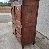 Buffet cabinet in oak with 4 doors and 1 drawer from the 18th century