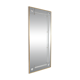 Large brasserie-style mirror with engraved mirrors, France, 1950s