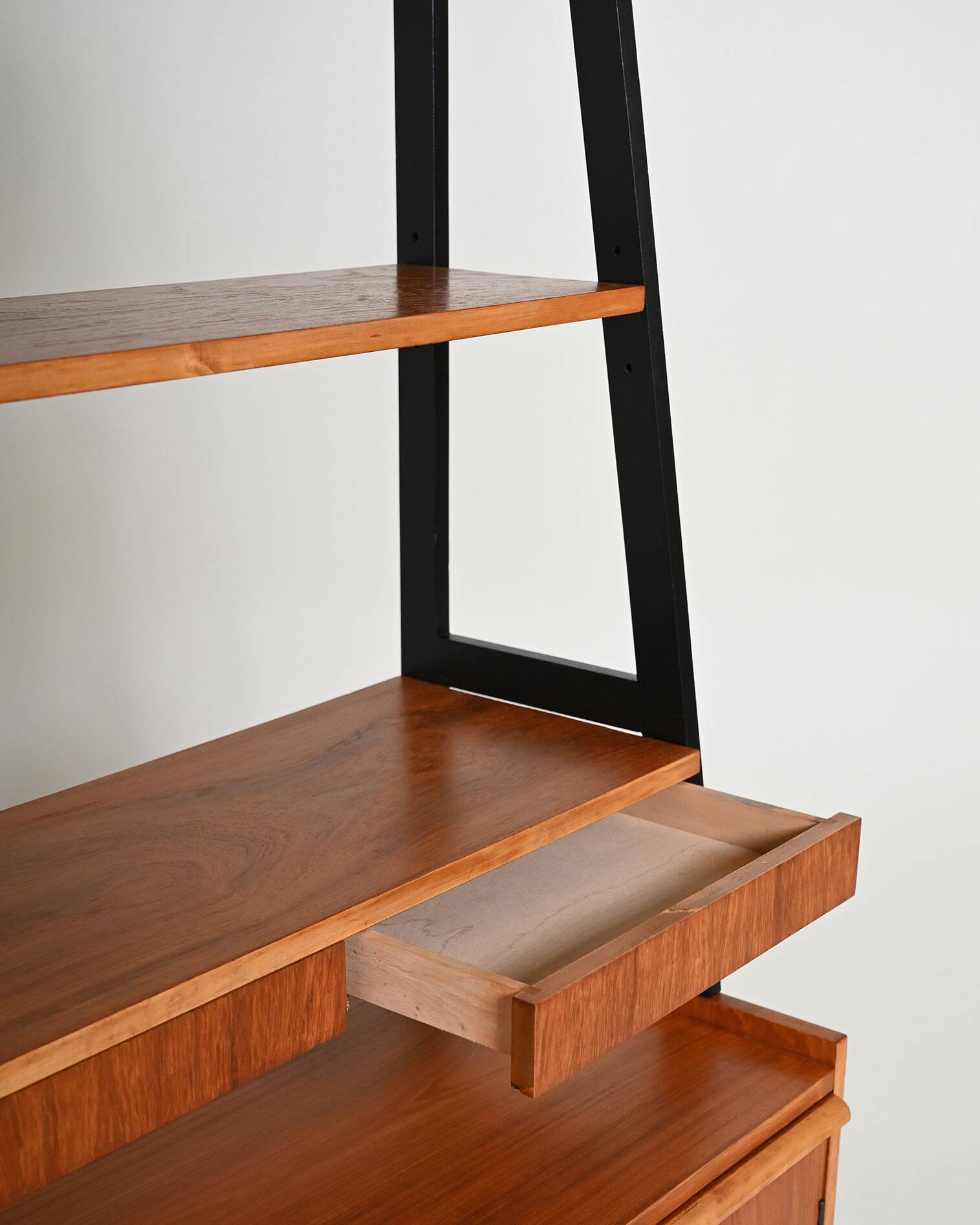 Scandinavian teak bookcase, 1960s
